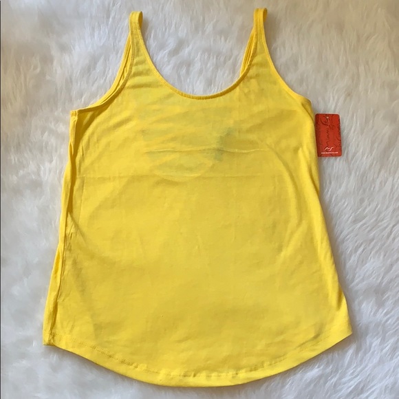 Miami Style Tops - LAST CALL Yellow Tank Top